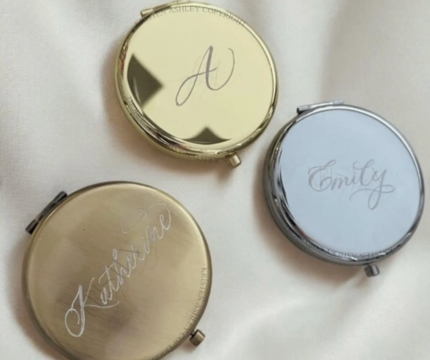 Engraved Compact Mirror